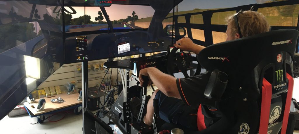 simulator for car racing